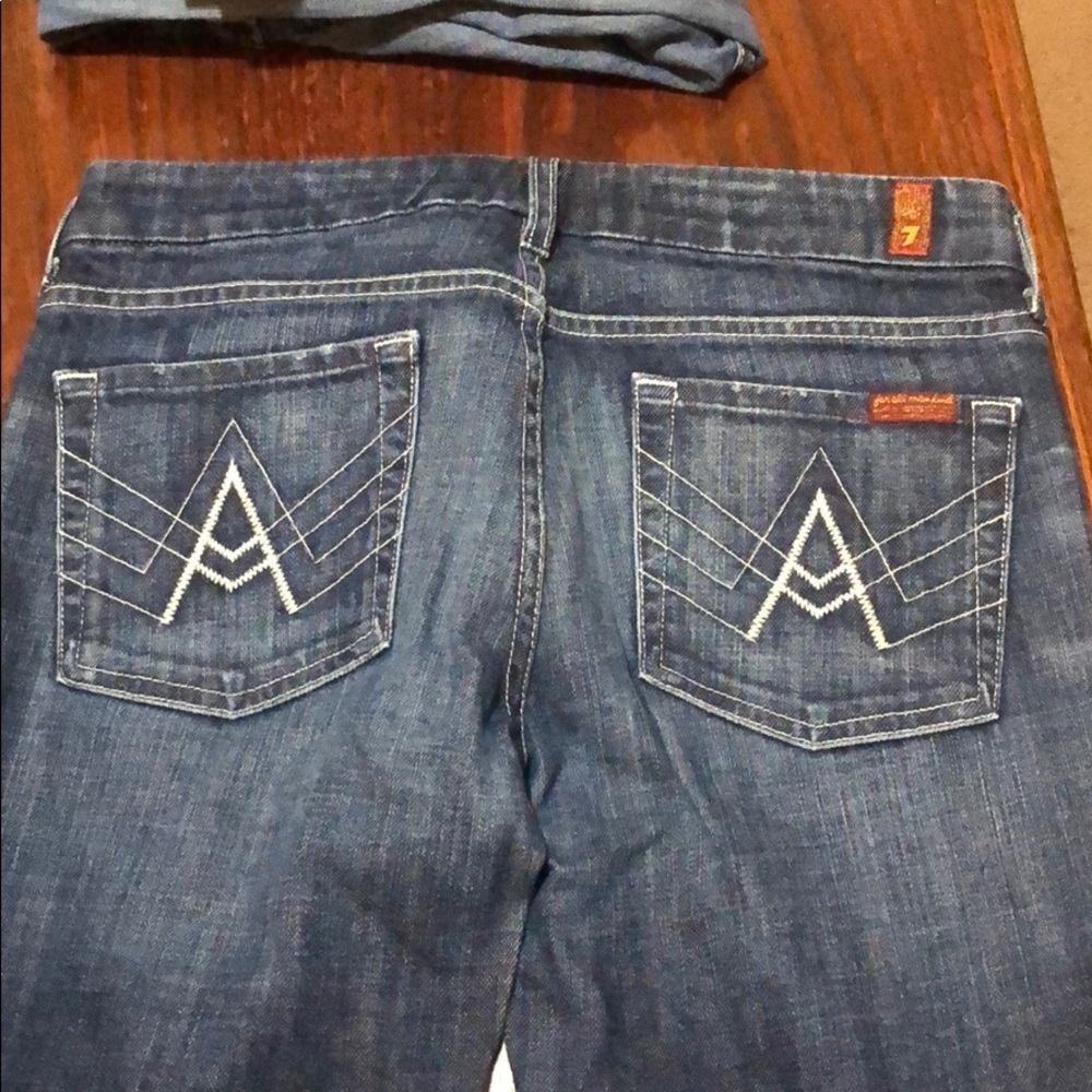 Seven jeans size 28, they have been hemmed
